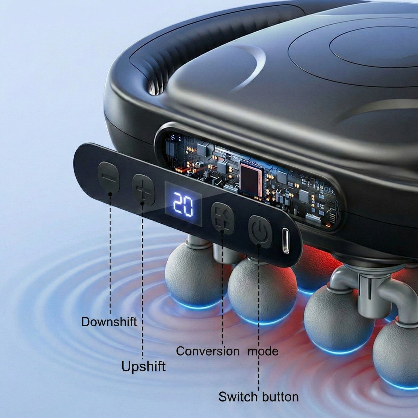 KnotPulse™ Muscle Massager