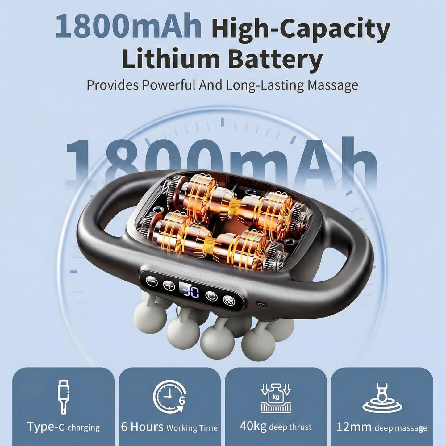 KnotPulse™ Muscle Massager